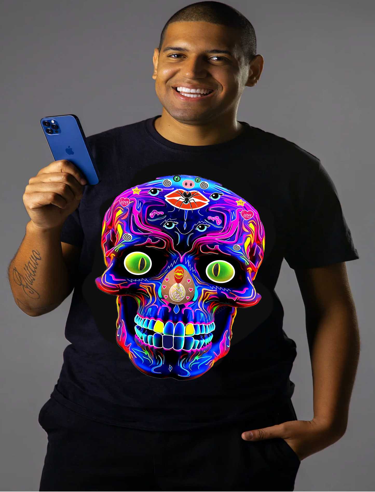 SKULL-T-SHIRT FÜR 25 EURO