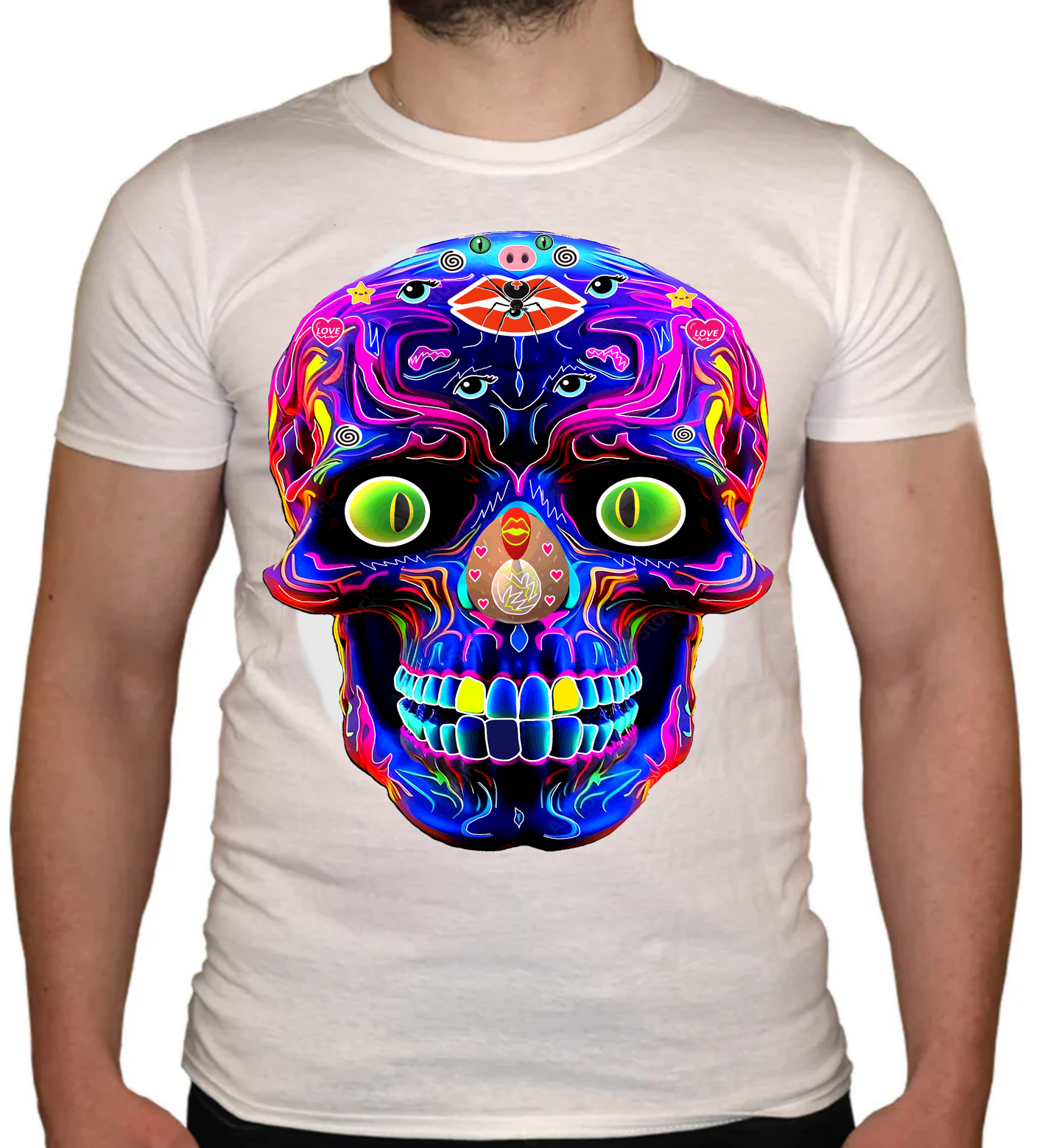 SKULL-T-SHIRT FÜR 25 EURO