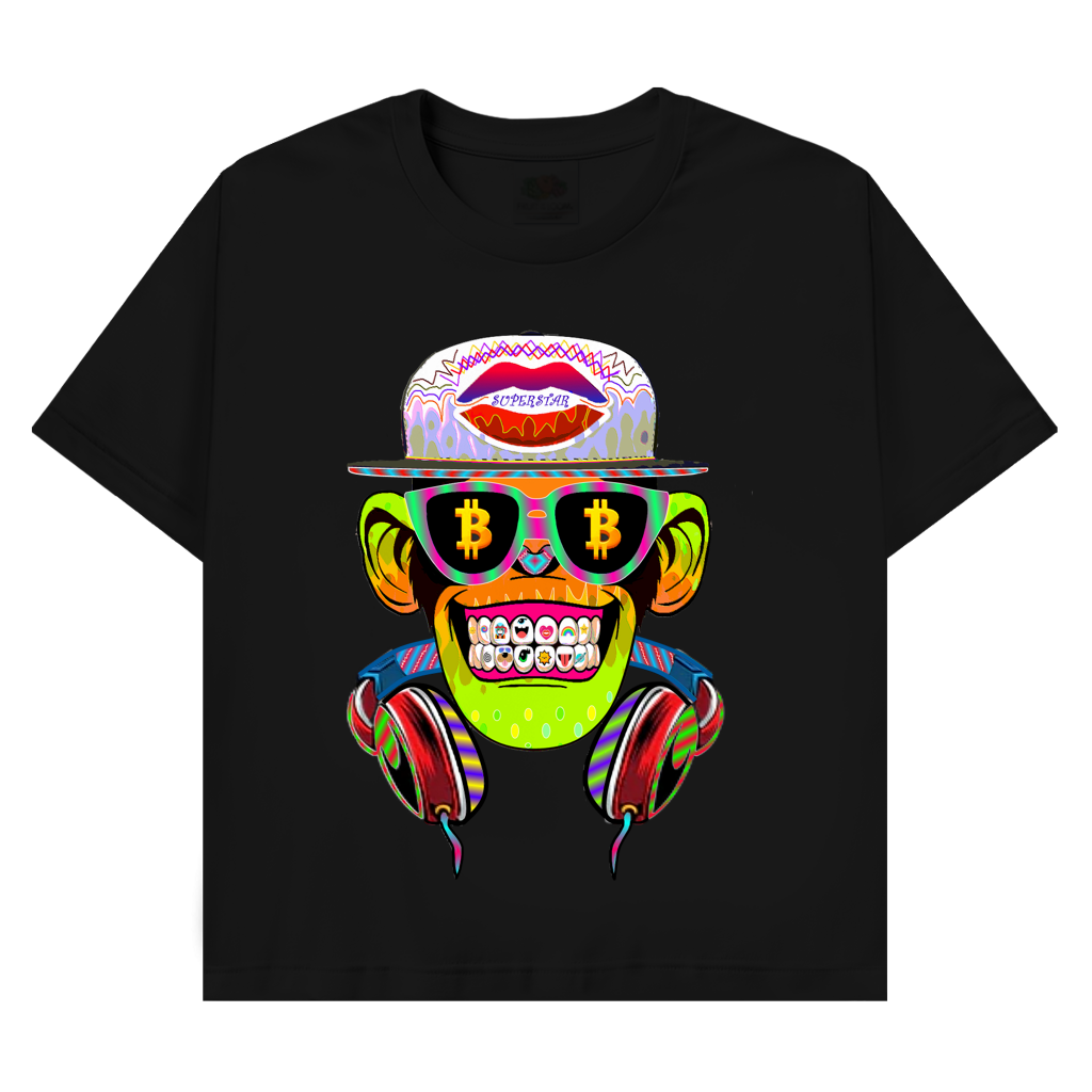 Herren Promo T-Shirt BITKOIN MONKEY