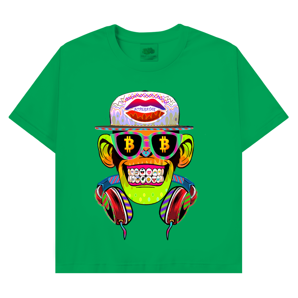 Herren Promo T-Shirt BITKOIN MONKEY