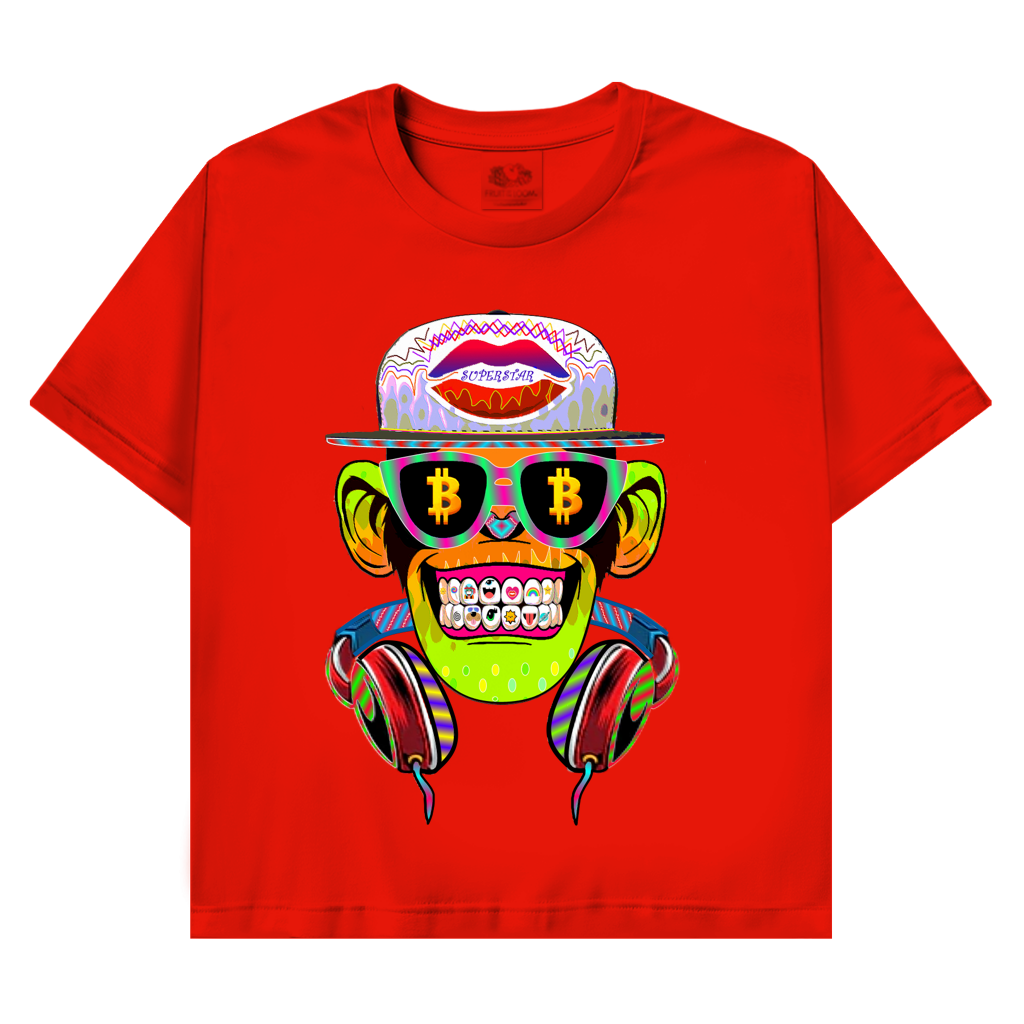 Herren Promo T-Shirt BITKOIN MONKEY