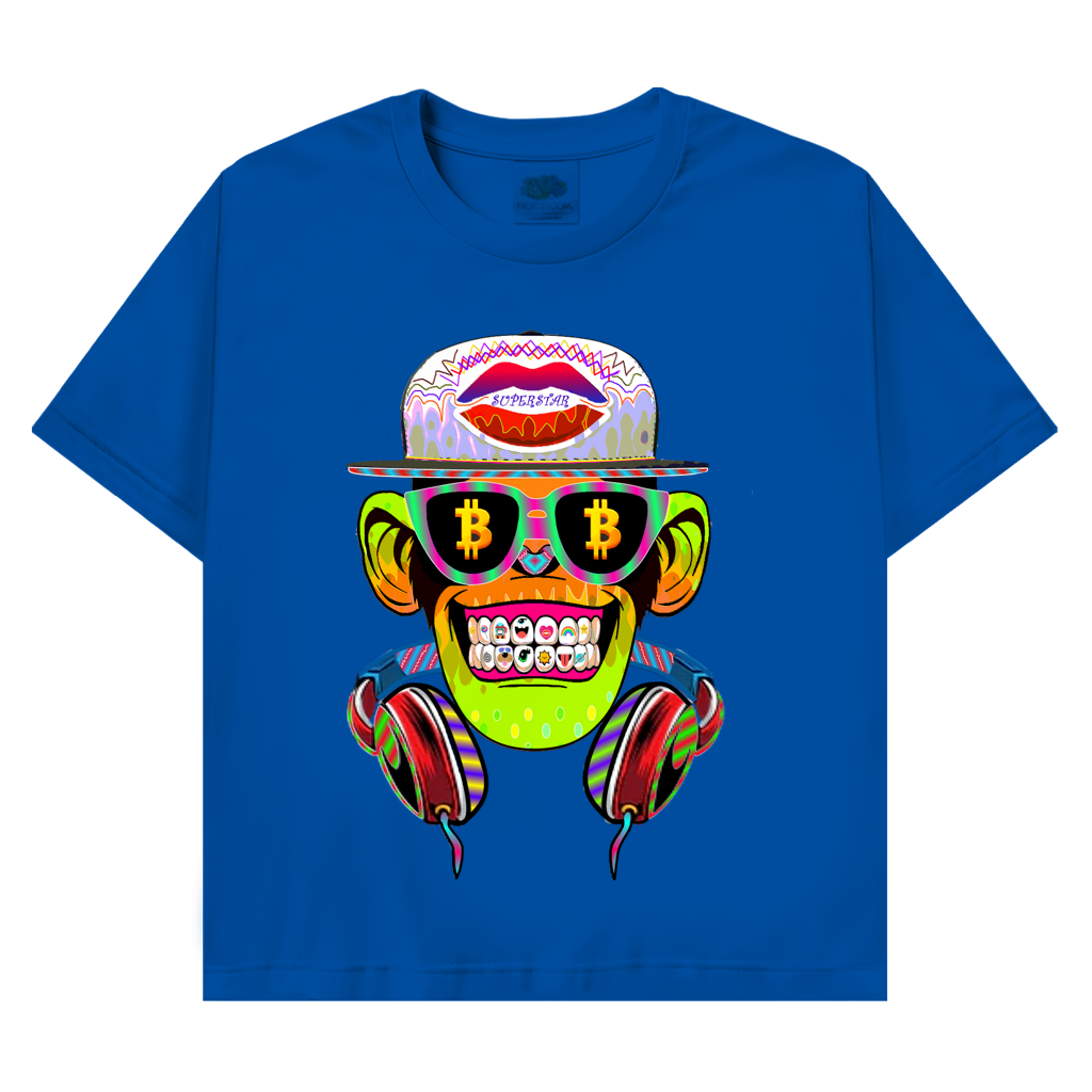 Herren Promo T-Shirt BITKOIN MONKEY