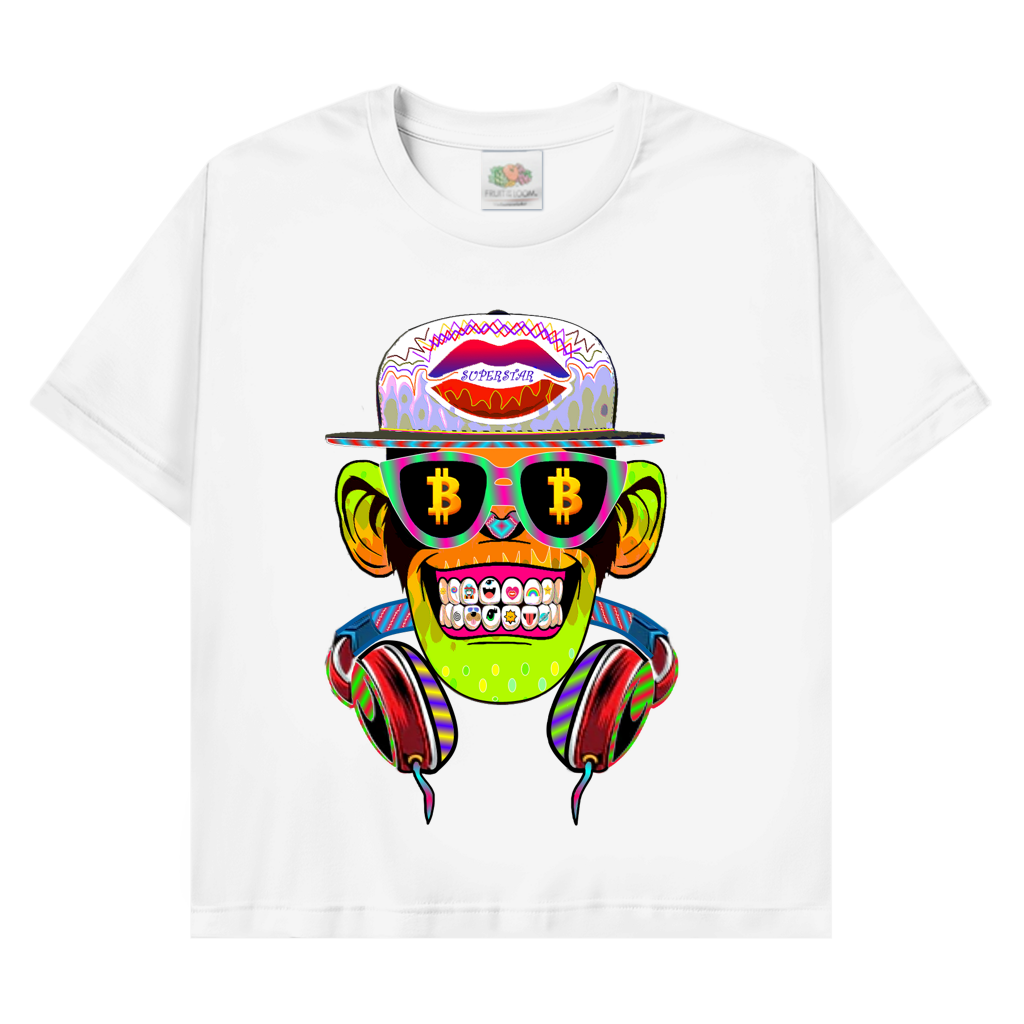 Herren Promo T-Shirt BITKOIN MONKEY