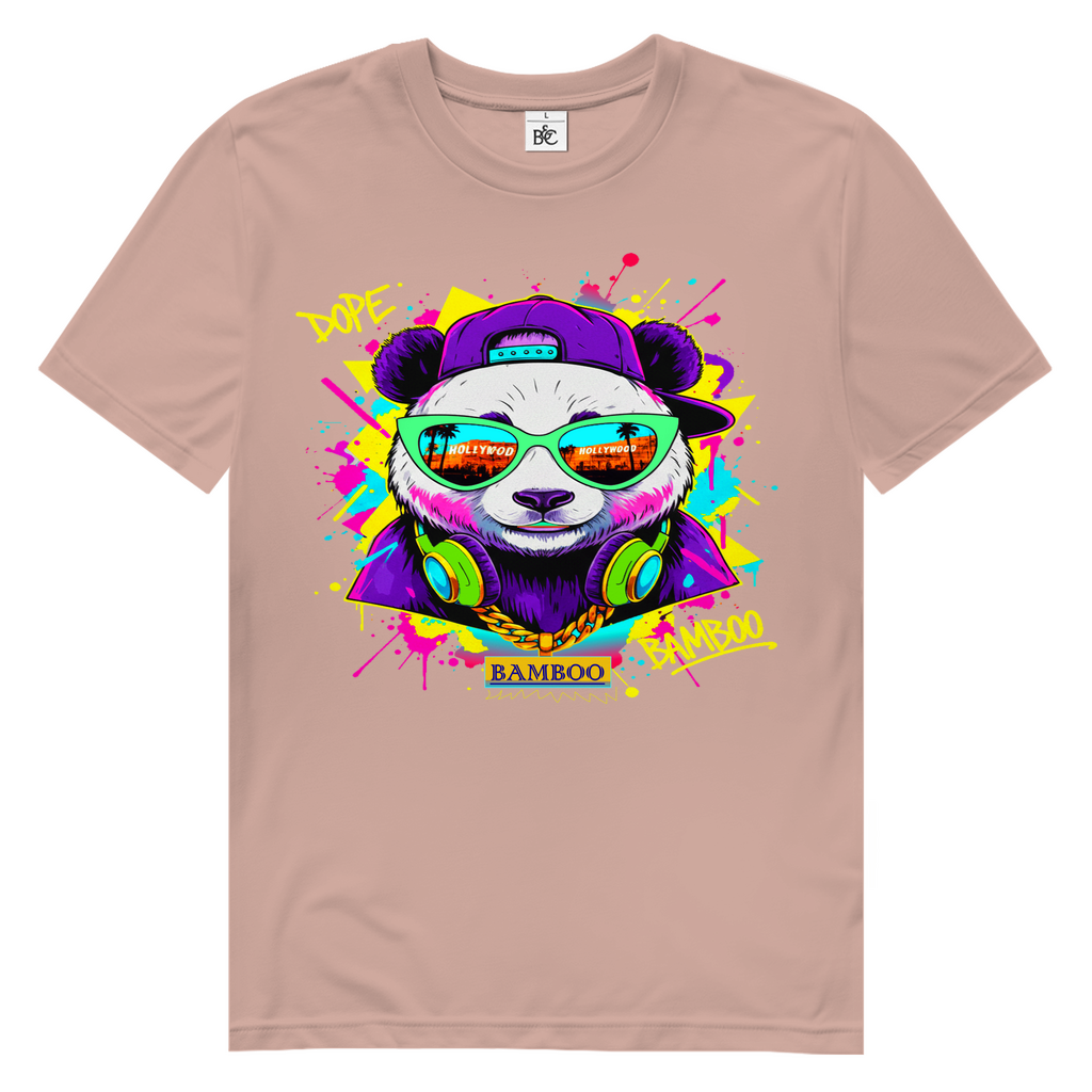 HOLYWOOD PANDA Herren Premium Bio T-Shirt