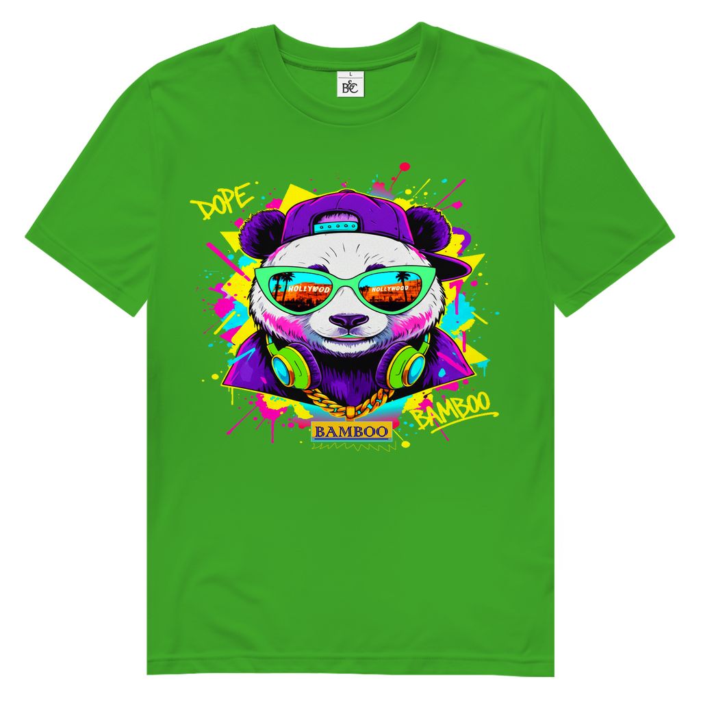 HOLYWOOD PANDA Herren Premium Bio T-Shirt