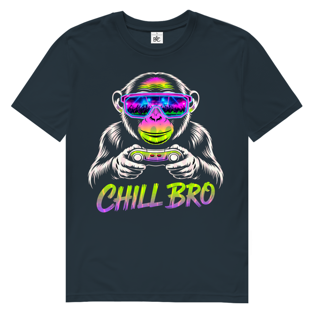 GAME MONKEY  T-Shirt Herren Premium Bio T-Shirt