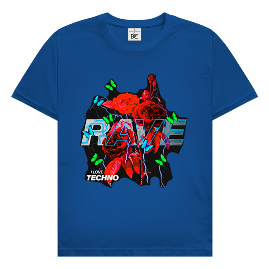 I LOVE TECHNO Herren T-Shirt