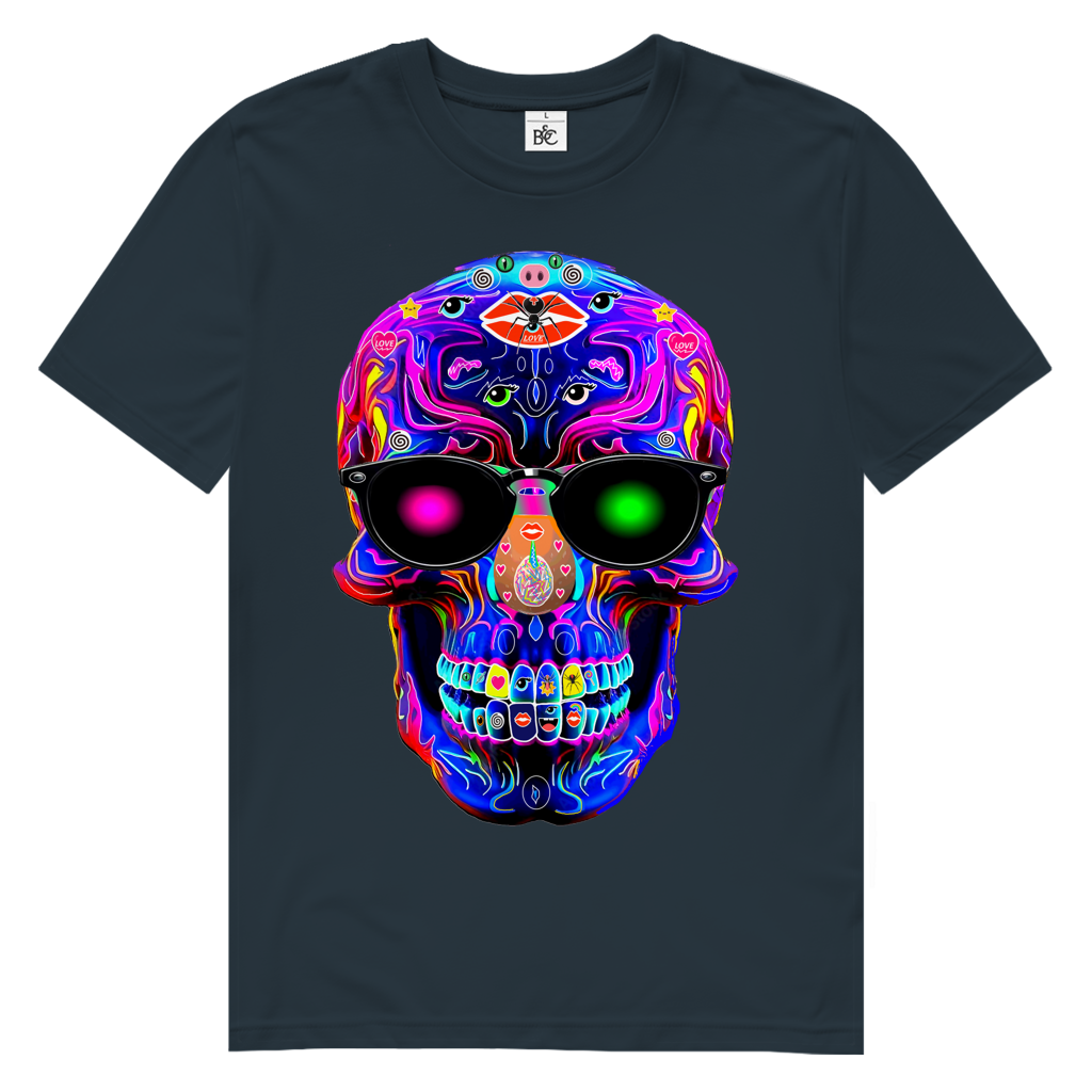 SKULL DESIGN Herren Premium Bio T-Shirt