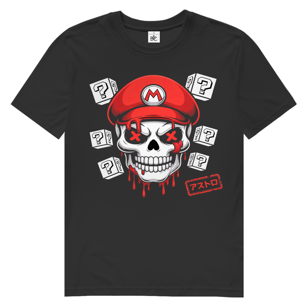 GAME OVER Herren Premium Bio T-Shirt