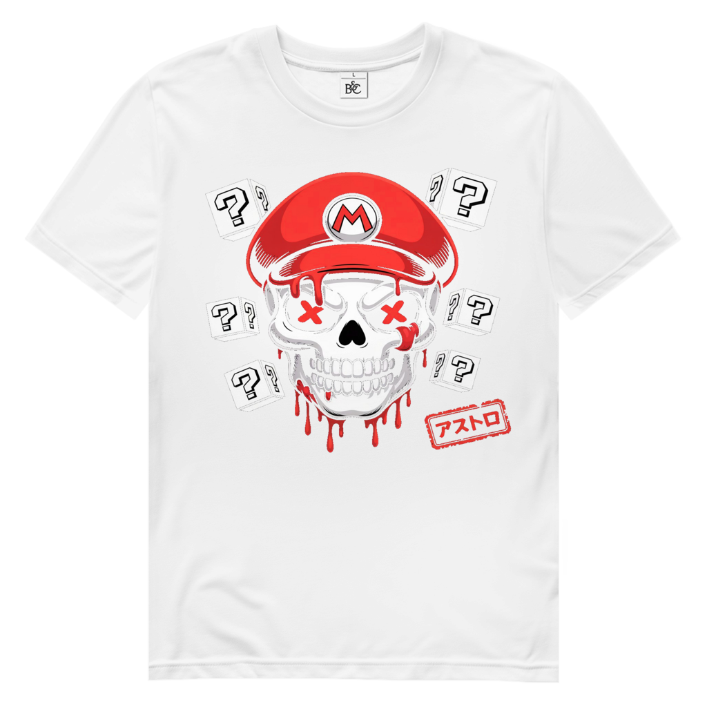 GAME OVER Herren Premium Bio T-Shirt