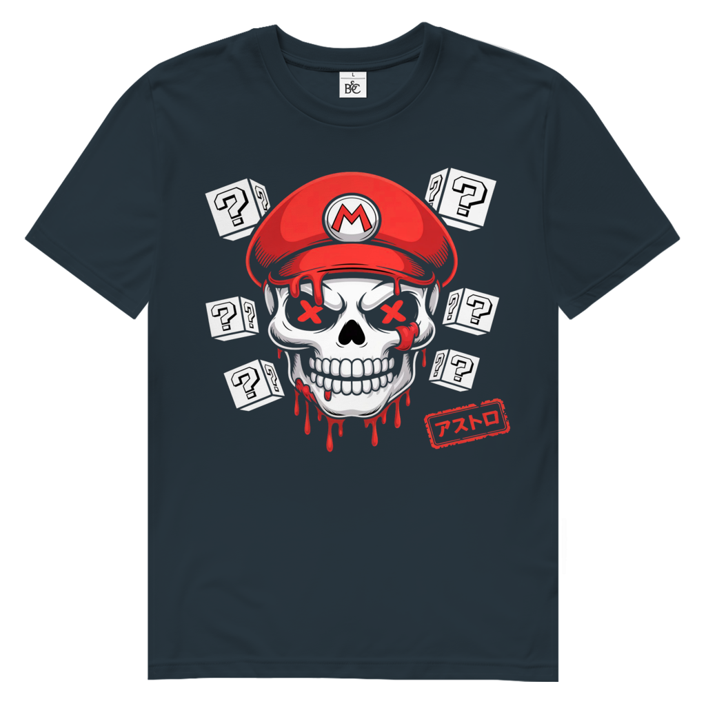 GAME OVER Herren Premium Bio T-Shirt