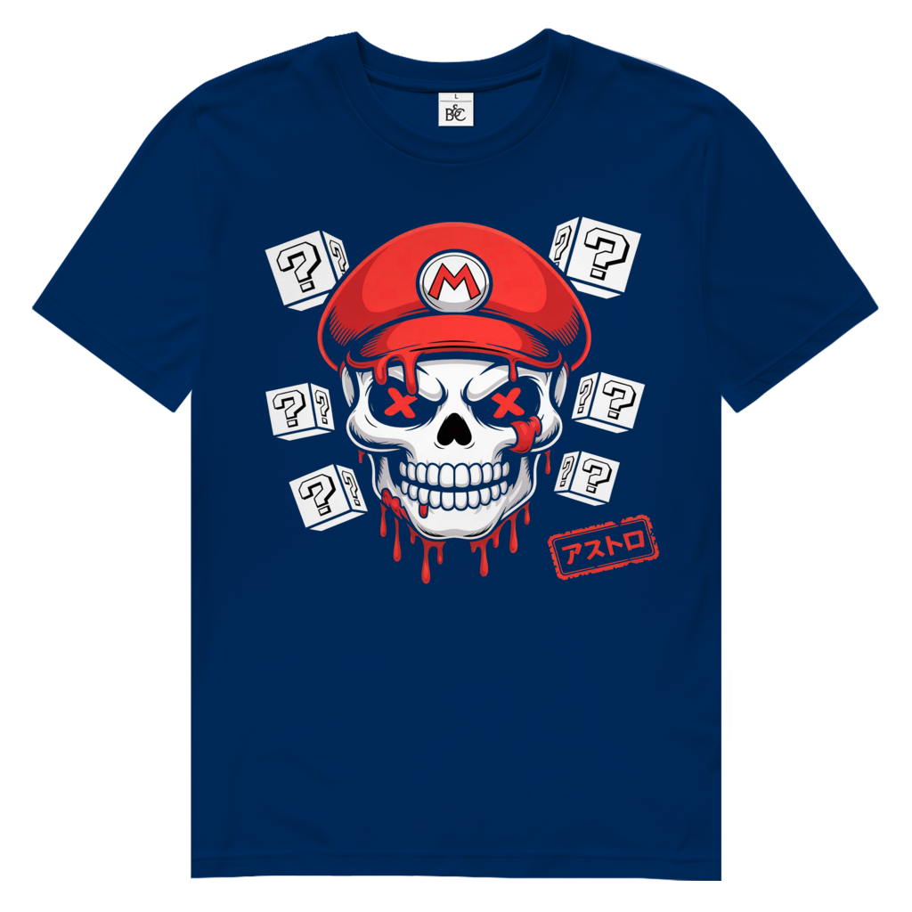 GAME OVER Herren Premium Bio T-Shirt