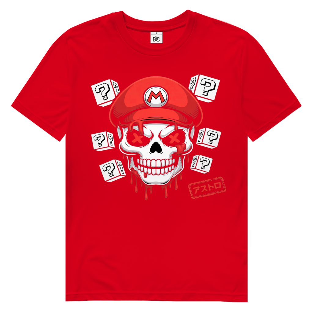 GAME OVER Herren Premium Bio T-Shirt