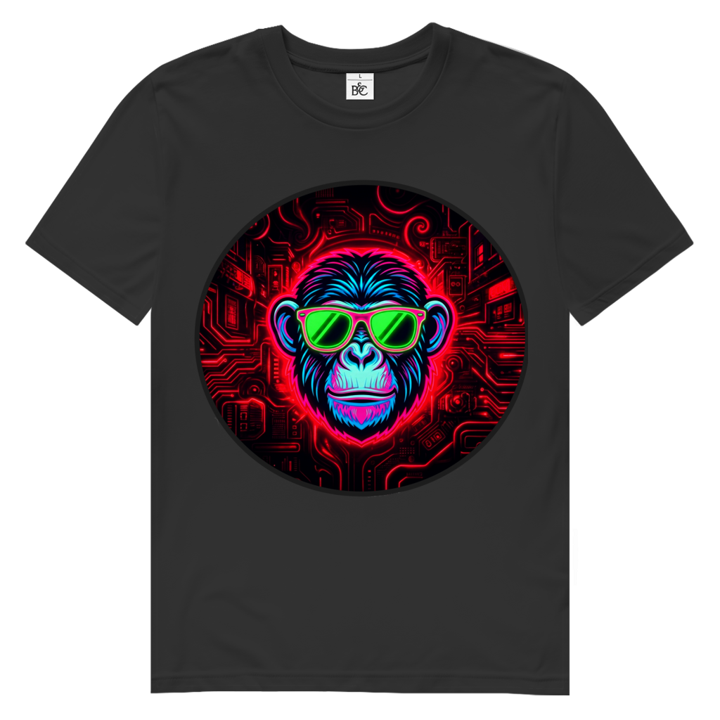 NEON MONKEY Herren Premium Bio T-Shirt