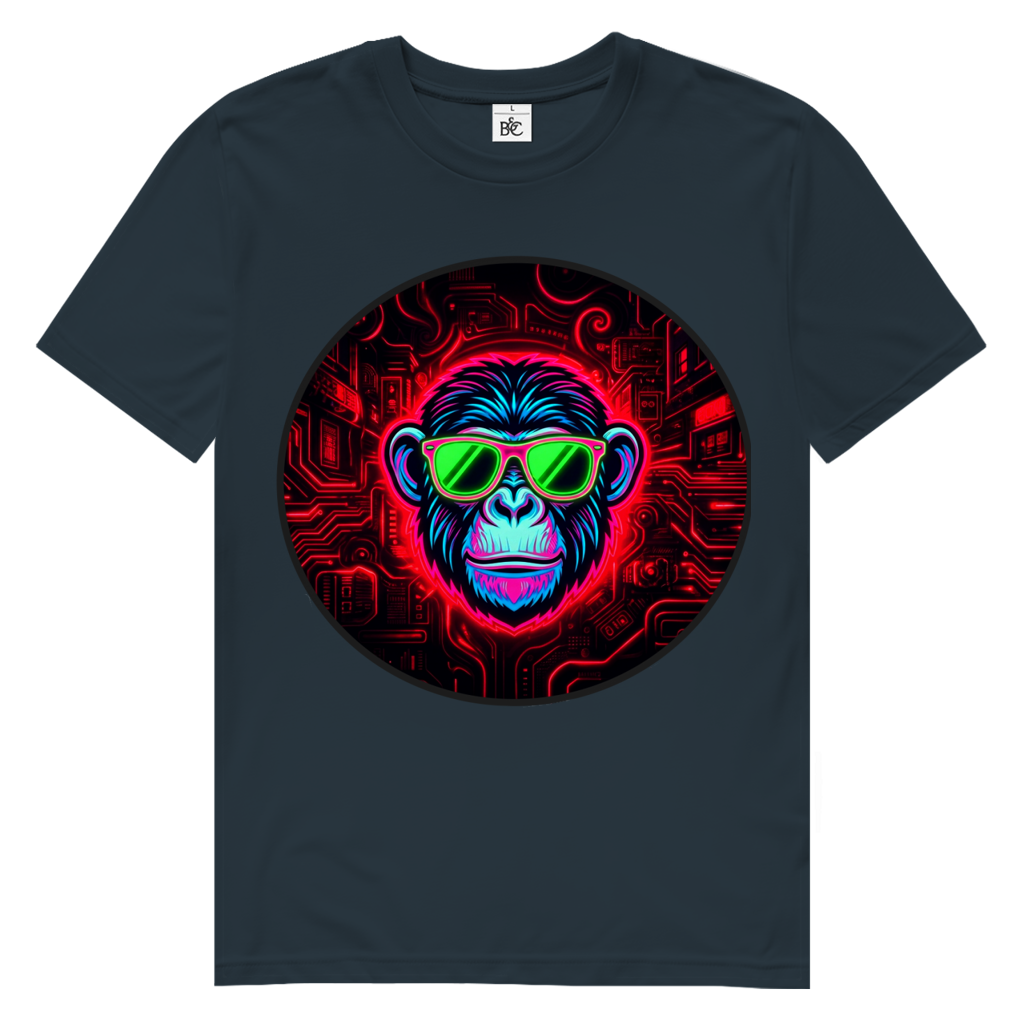 NEON MONKEY Herren Premium Bio T-Shirt