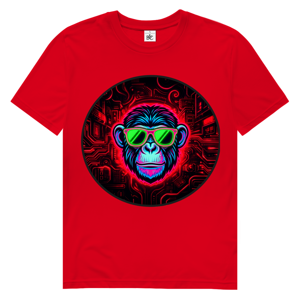 NEON MONKEY Herren Premium Bio T-Shirt