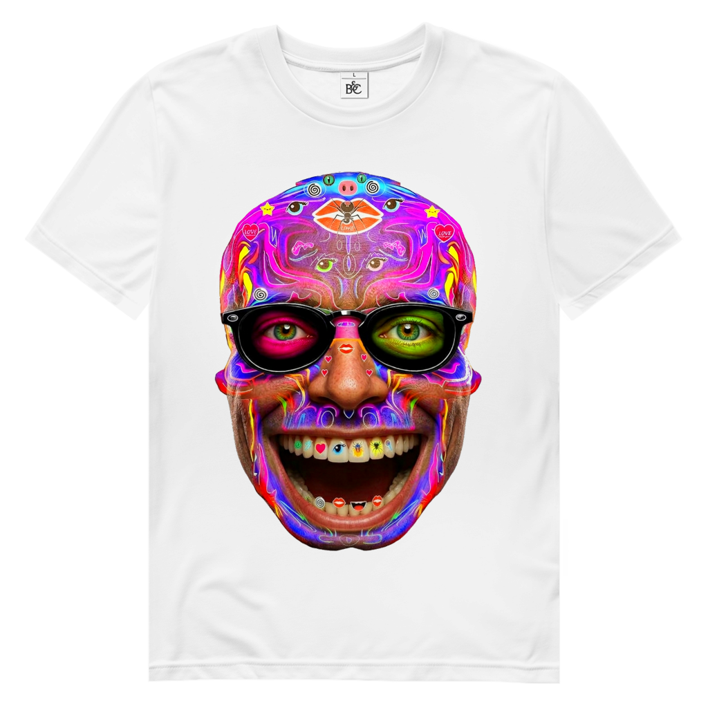 Herren Premium Bio T-Shirt SKULL CLOWN