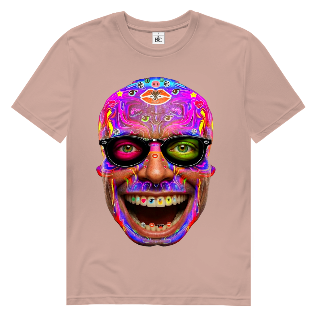 Herren Premium Bio T-Shirt SKULL CLOWN