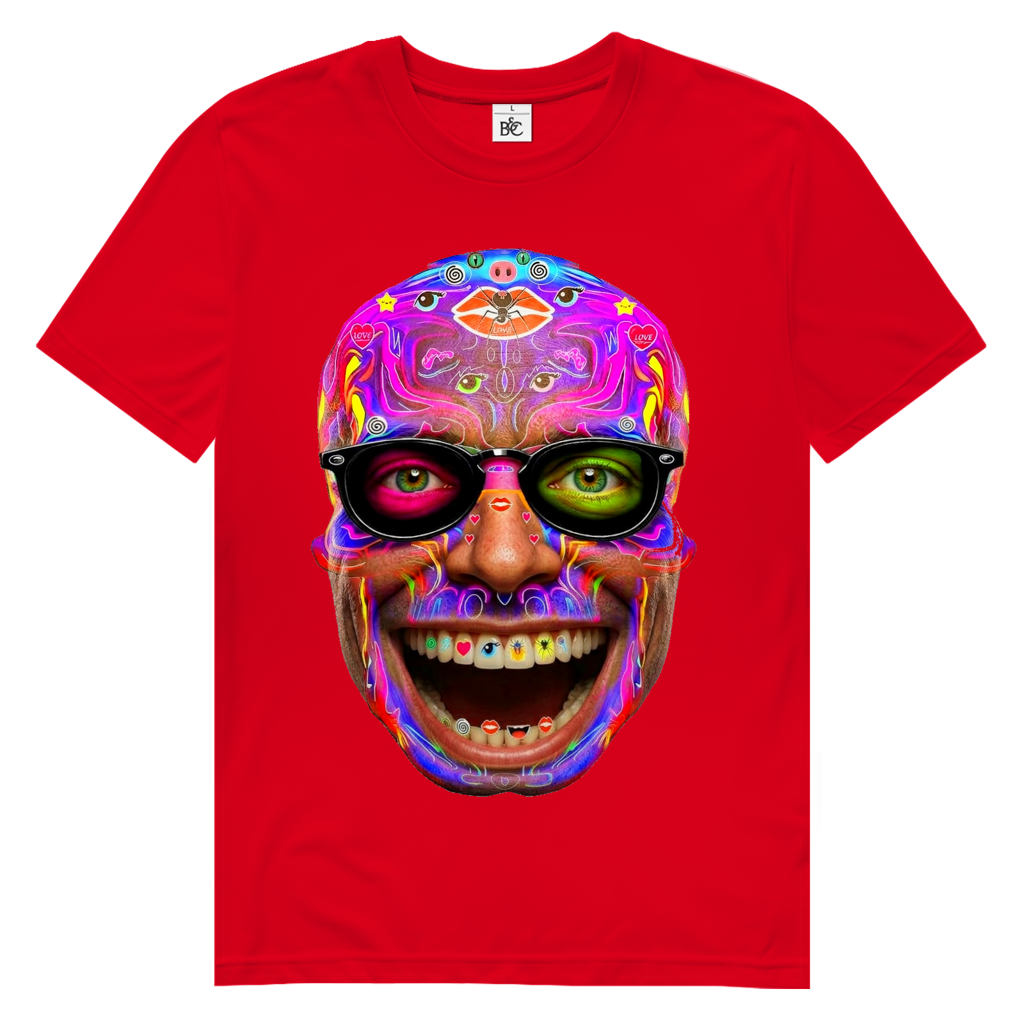 Herren Premium Bio T-Shirt SKULL CLOWN