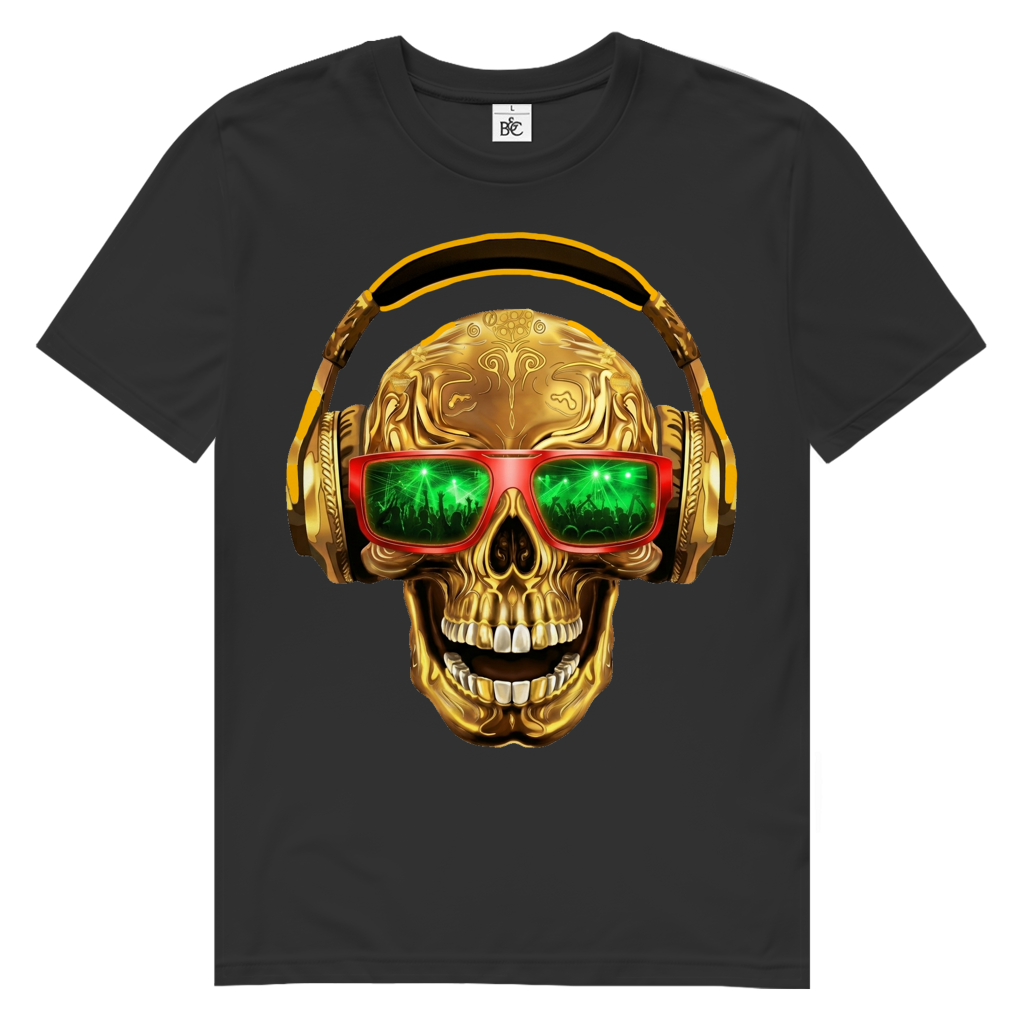 Herren Premium Bio T-Shirt MODEMARKE SKULL