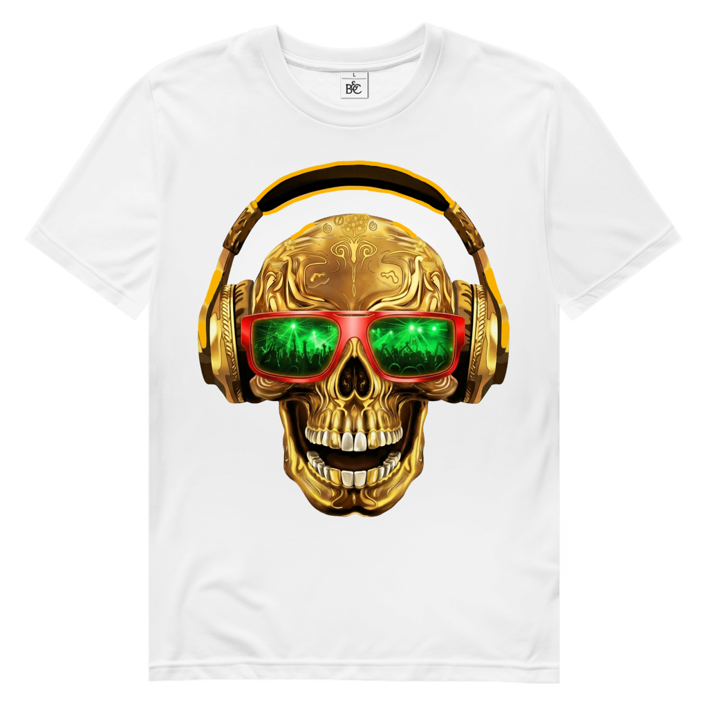 Herren Premium Bio T-Shirt MODEMARKE SKULL