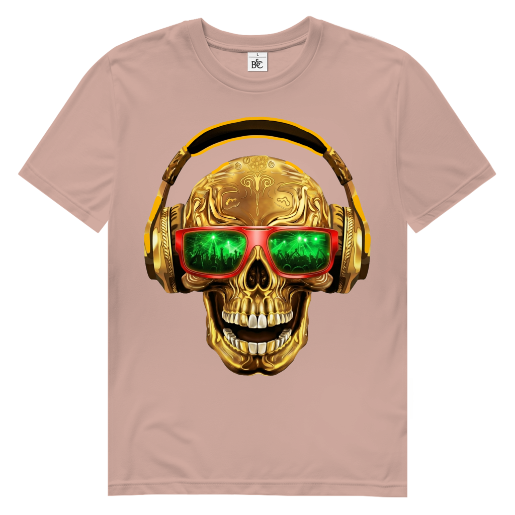 Herren Premium Bio T-Shirt MODEMARKE SKULL