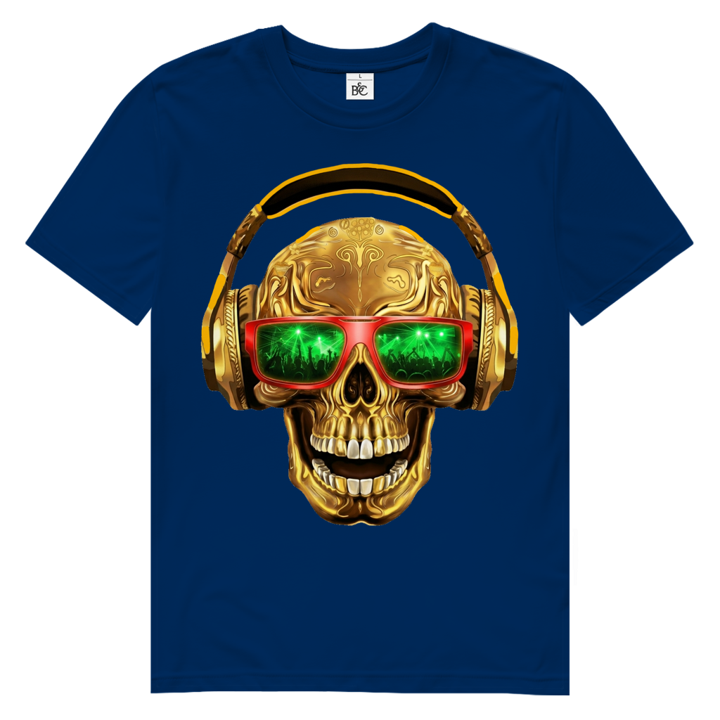 Herren Premium Bio T-Shirt MODEMARKE SKULL
