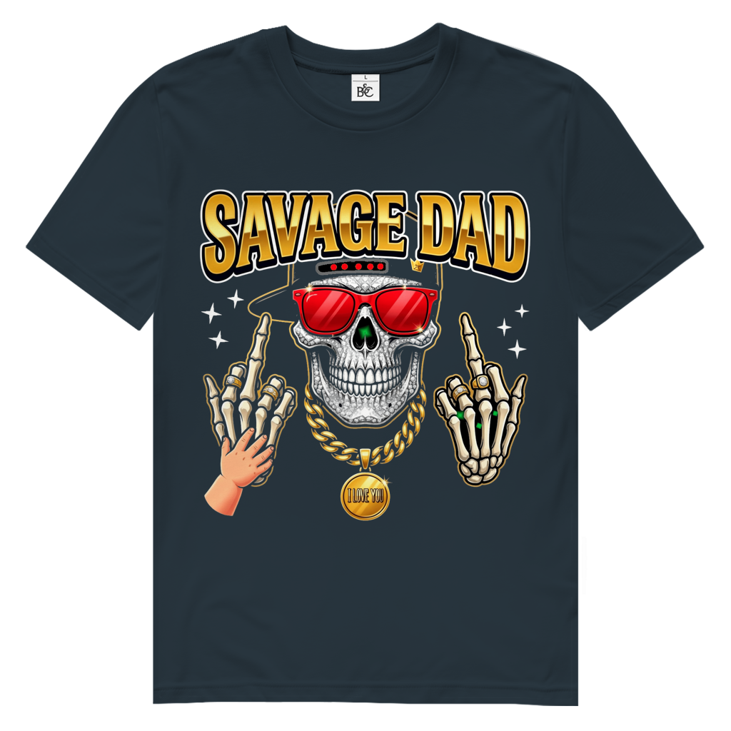 SAVAGE Herren Premium Bio T-Shirt