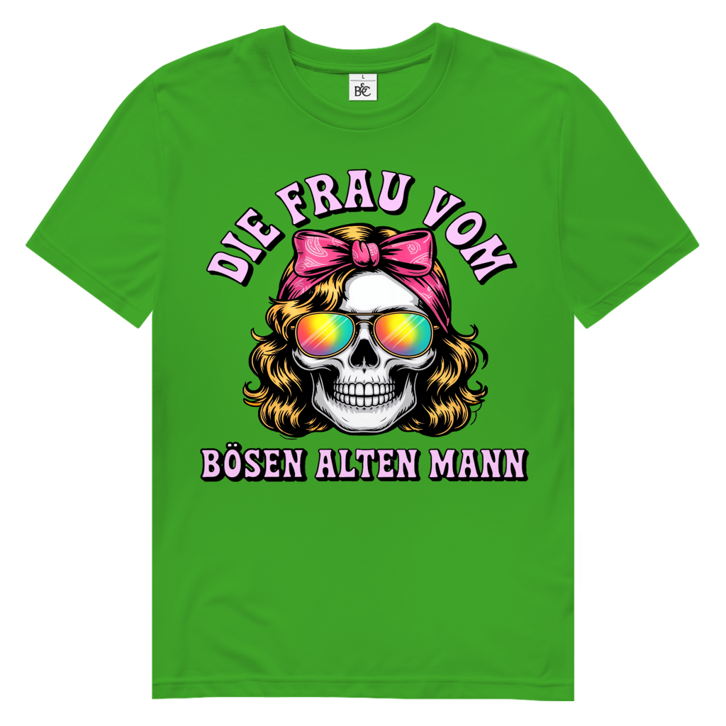 Herren Premium Bio T-Shirt BÖSE FRAU