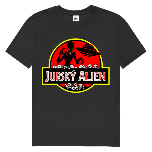 Jurský Alien Herren Premium Bio T-Shirt