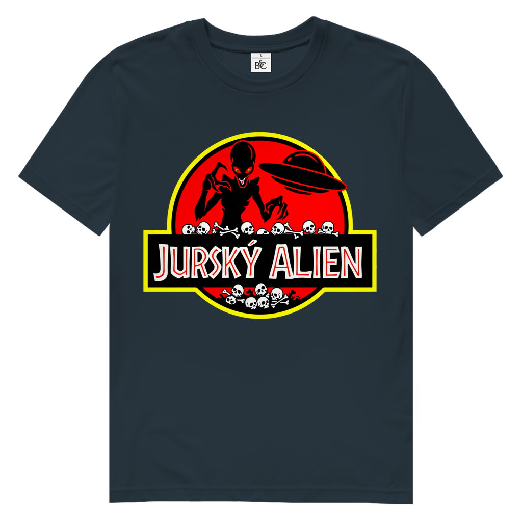 Herren Premium Bio T-Shirt ALIEN DESIGN