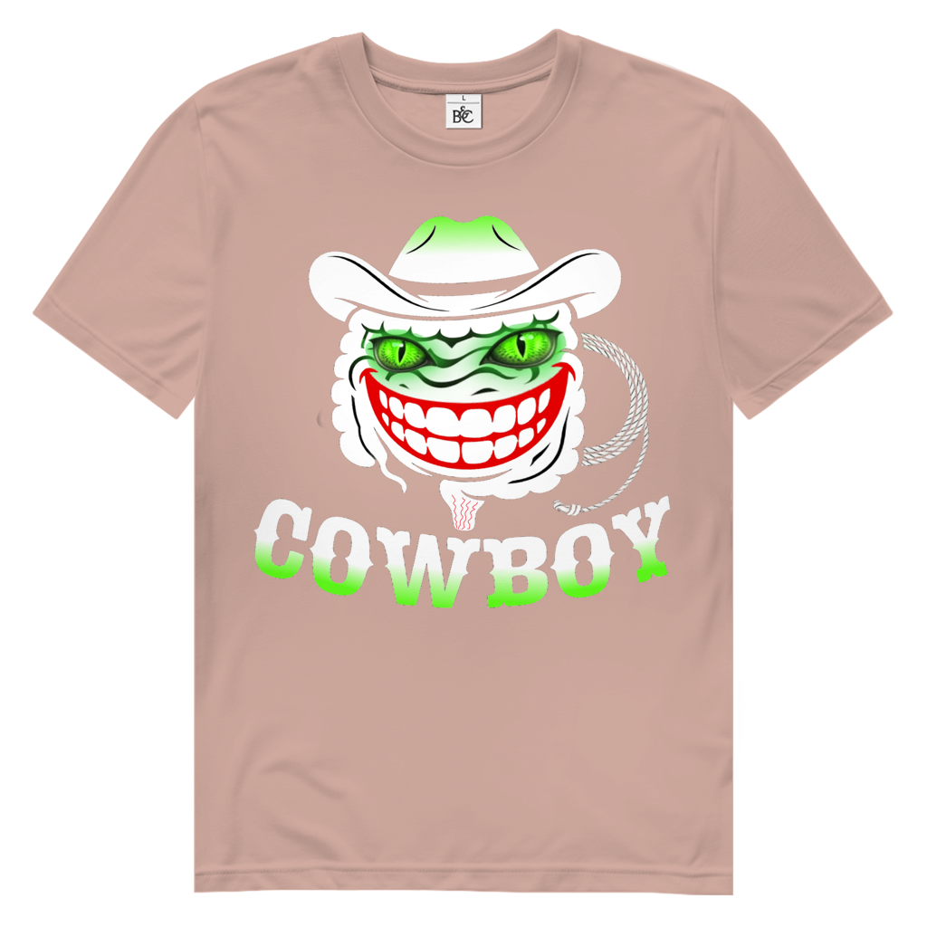 Herren Premium Bio T-Shirt COWBOY DESIGN