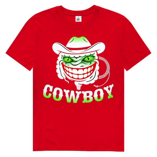 Herren Premium Bio T-Shirt COWBOY DESIGN