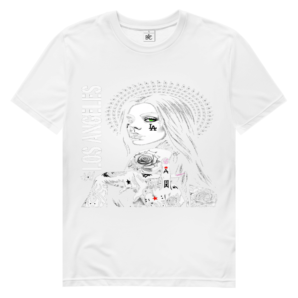 White - front