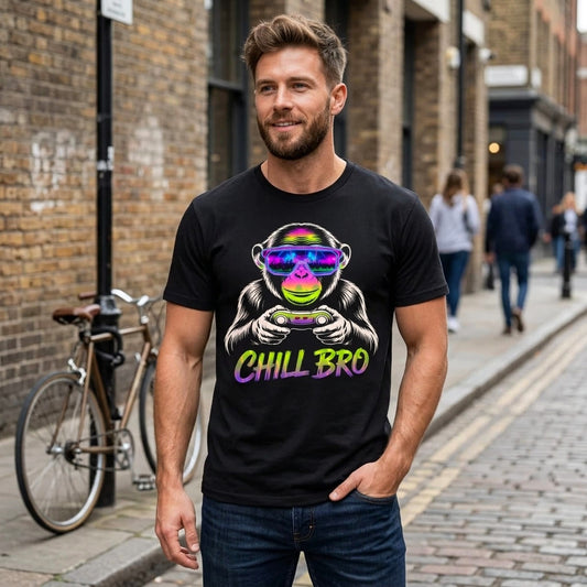 GAME MONKEY T-Shirt Herren Premium Bio T-Shirt