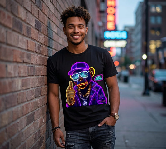 Neon Riot Herren Premium Bio T-Shirt