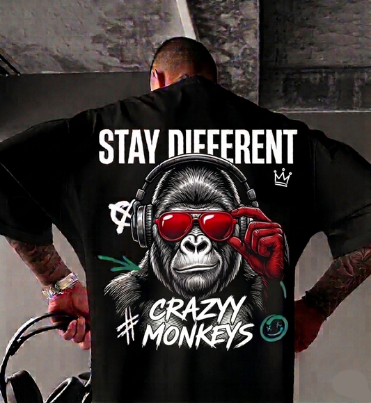 CRAZYY MONKEYS Jack and Jones Oversize T-Shirt
