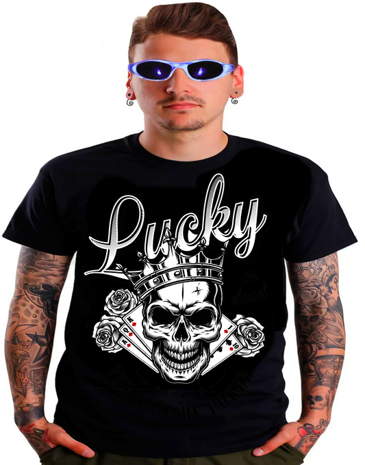 SKULL-POKER TSHIRT