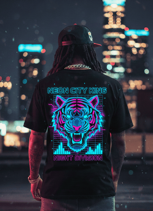 NEON TIGER Jack and Jones Oversize T-Shirt