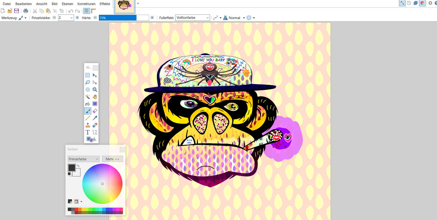 PaintNET und 3D Paint Bild Grafik Design lllustration Kurs